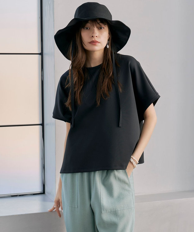 接触冷感・速乾・UVケア・洗える】 サマーダンボール プルオーバー