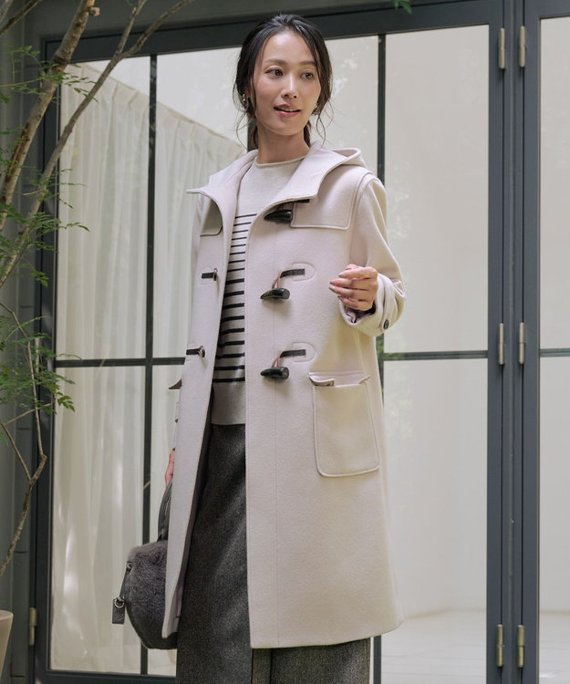 Jackal ソフトメルトン ダッフル コート / J.PRESS LADIES