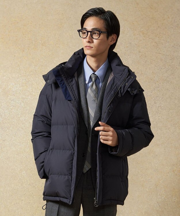 デタッチャブルフード】サステナブル ダウンコート / J.PRESS MEN