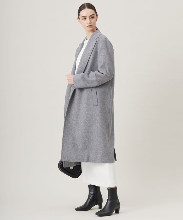 ウールカシミヤメルトン チェスターコート / ICB | ファッション通販