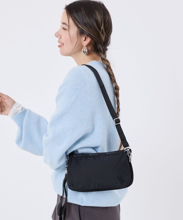 MEDIUM KOKO CROSSBODY/リサイクルドブラックJP / LeSportsac