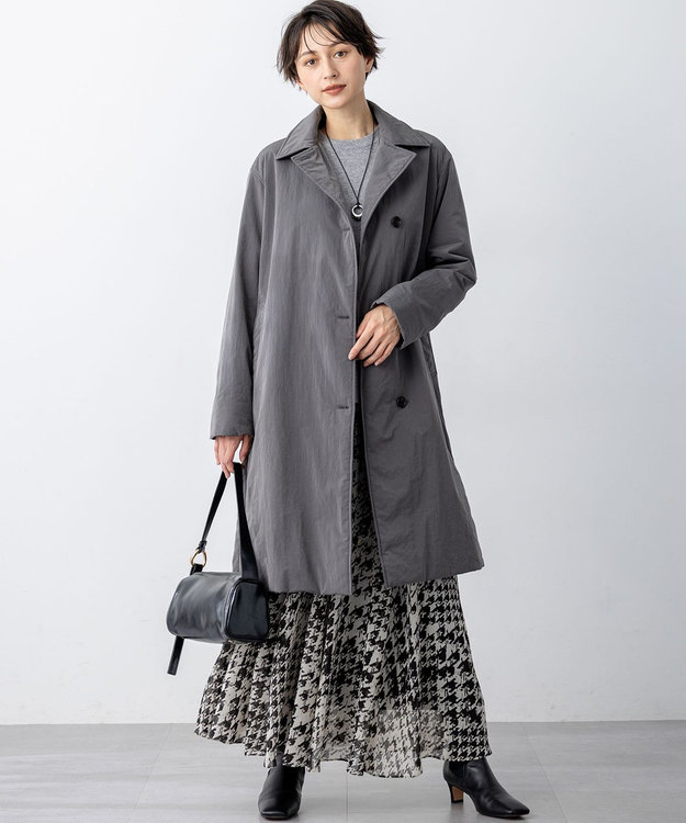 洗える】LIMONTA ステンカラー ライトアウター / 23区 | ファッション