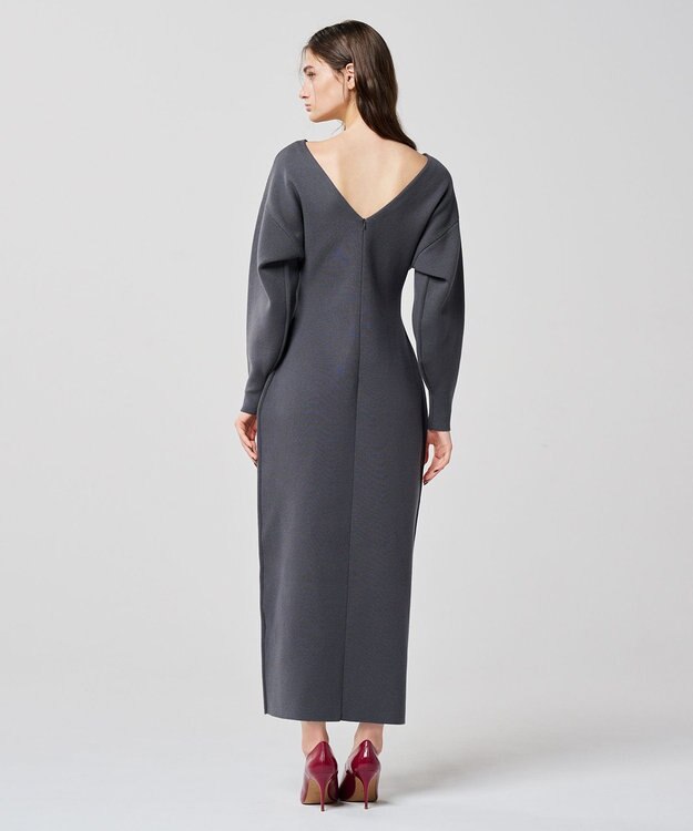 シルキーニット ワンピース（uncrave WHITE） / uncrave