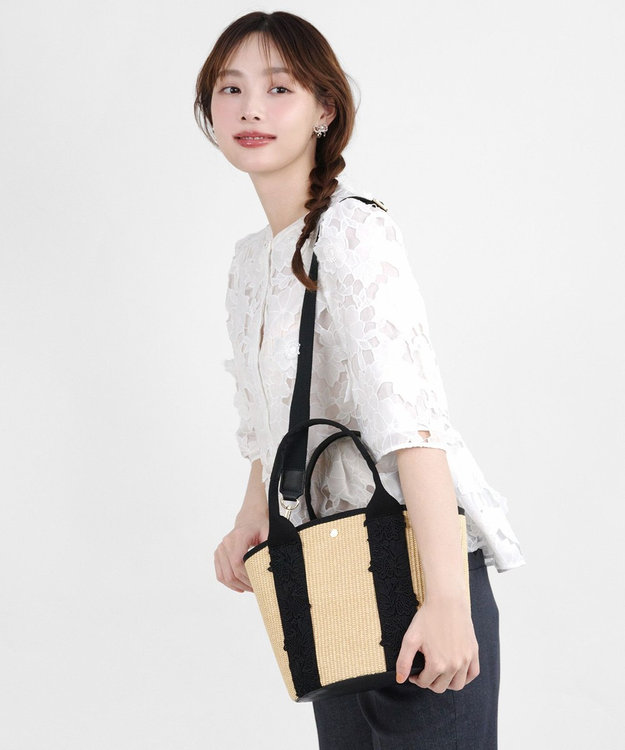 TOUCH of LACE BASKET かごバッグ / TOCCA | ファッション通販 【公式