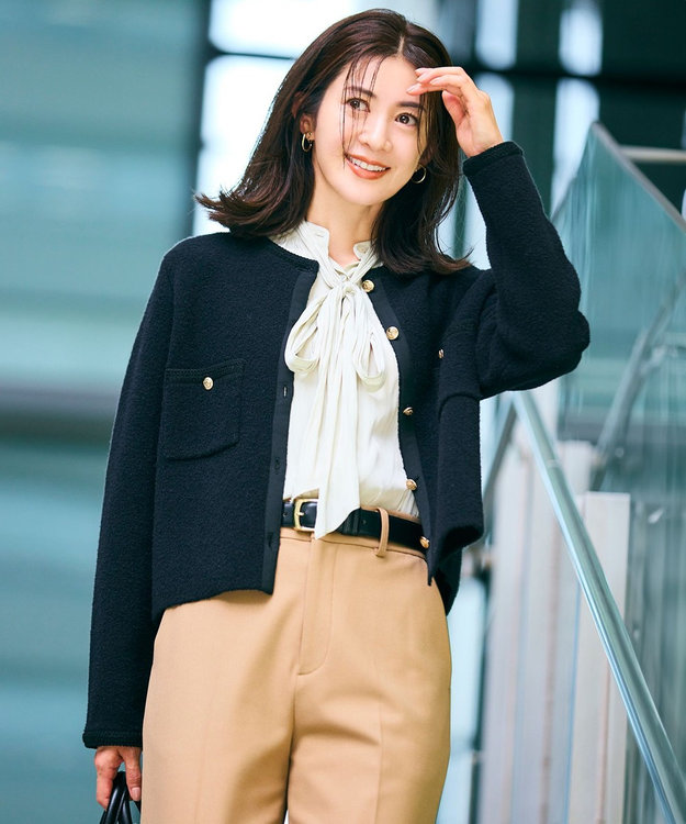 好評につき追加/Oggi6月号掲載】ガラスフェザー ベルト / 23区