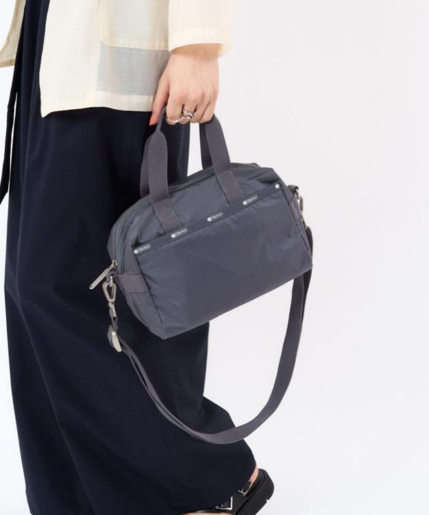 SMALL UPTOWN SATCHEL/シャドウグレーC / LeSportsac | ファッション