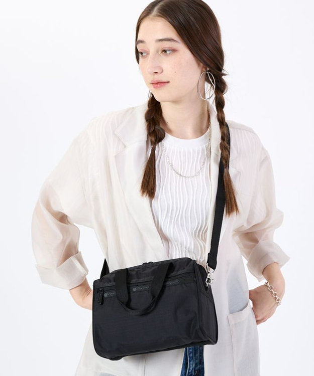 EVERYDAY SM SATCHEL/リサイクルドブラックJP / LeSportsac