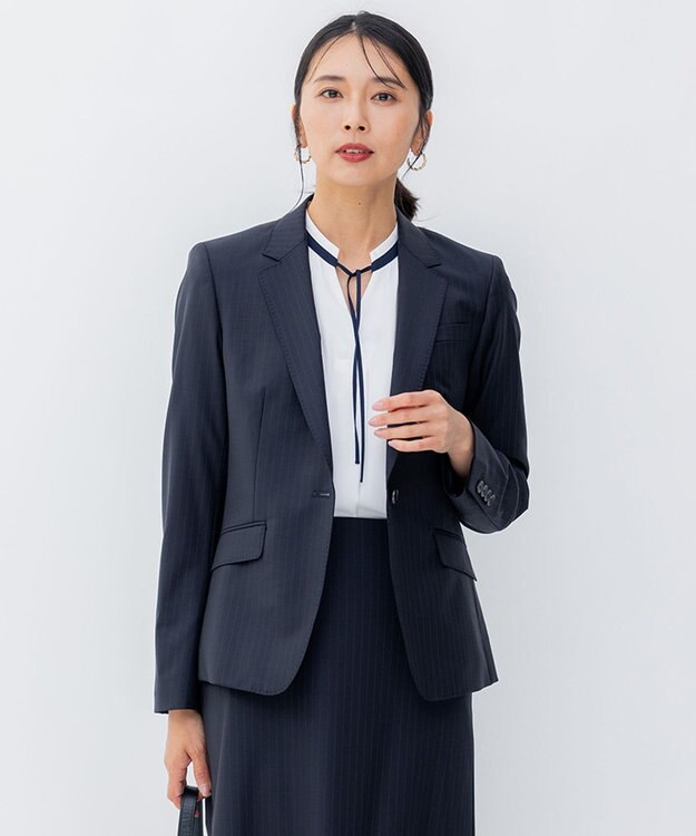 セットアップ対応】ファインネスウール ジャケット / 23区