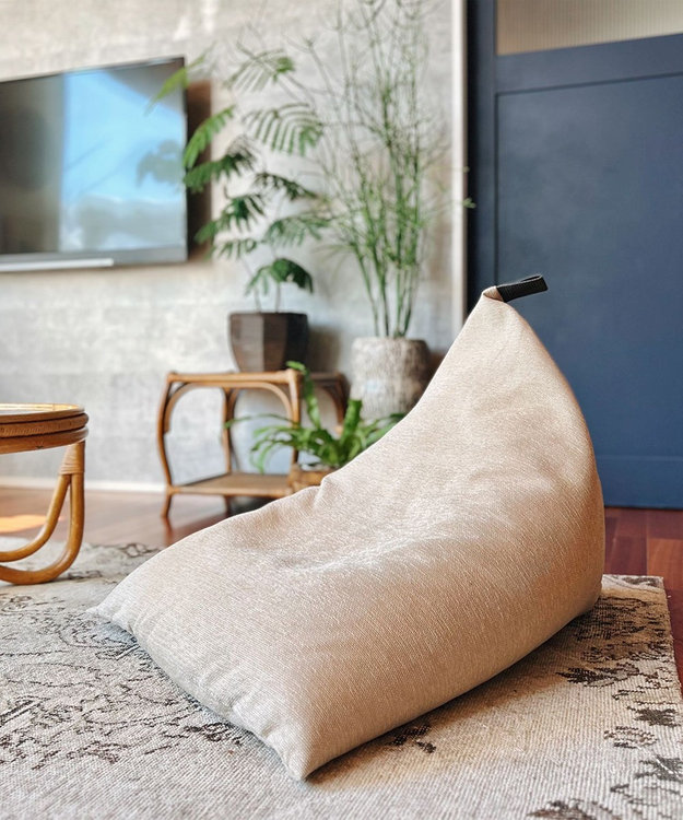 ソファー張り生地 シェニール ビーズクッション / ビーズクッション