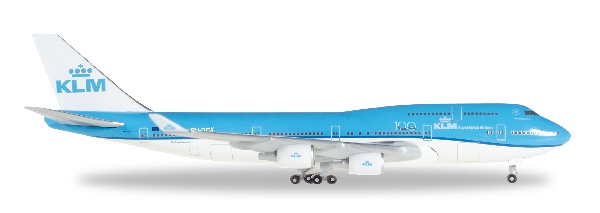 529921-002 Herpa KLM / KLMオランダ航空 100Years B747-400 PH-BFW