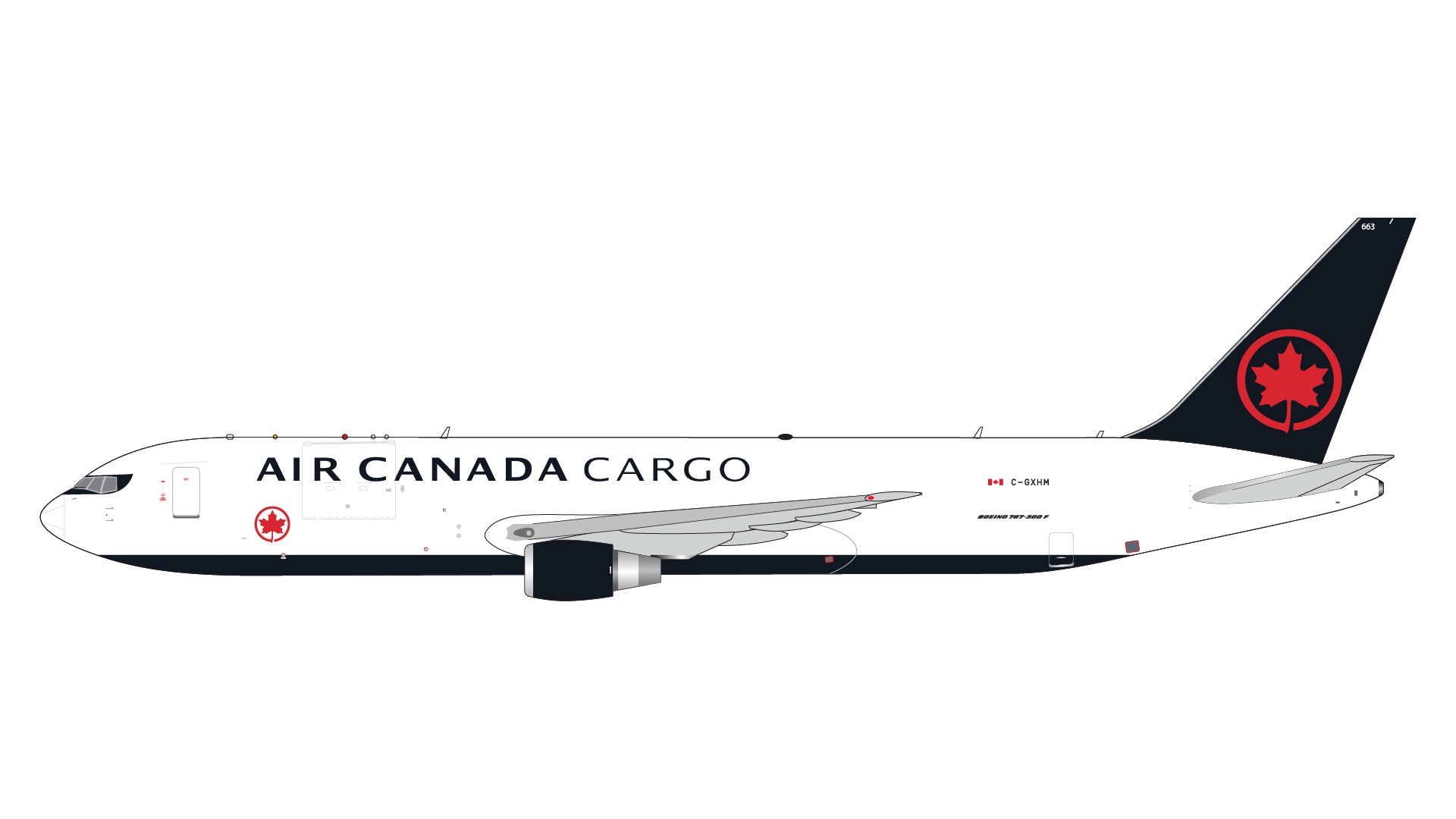 GJACA2240 GEMINI JETS Air Canada Cargo / エアカナダ カーゴ current
