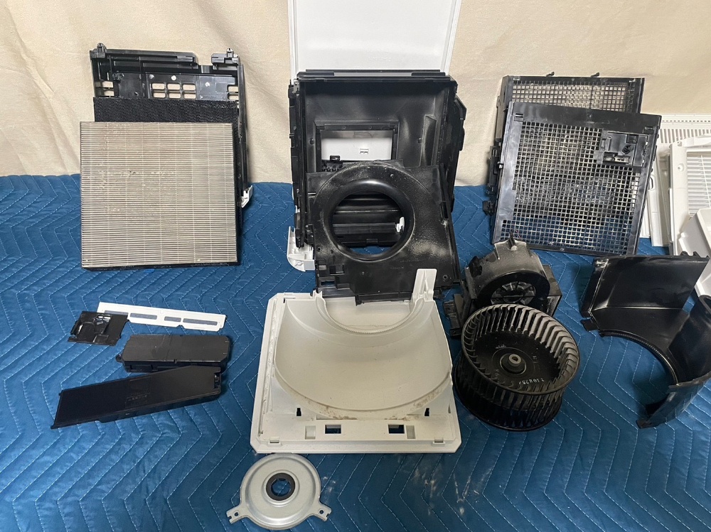 ダイキン MC55Y-W】空気清浄機の分解クリーニング - 光クリーン (運営