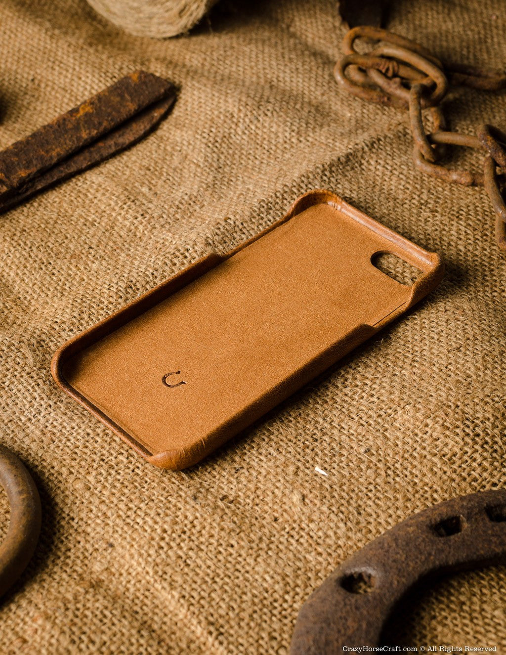 iPhone 8 / 7 Leather Case | ClassicOrange