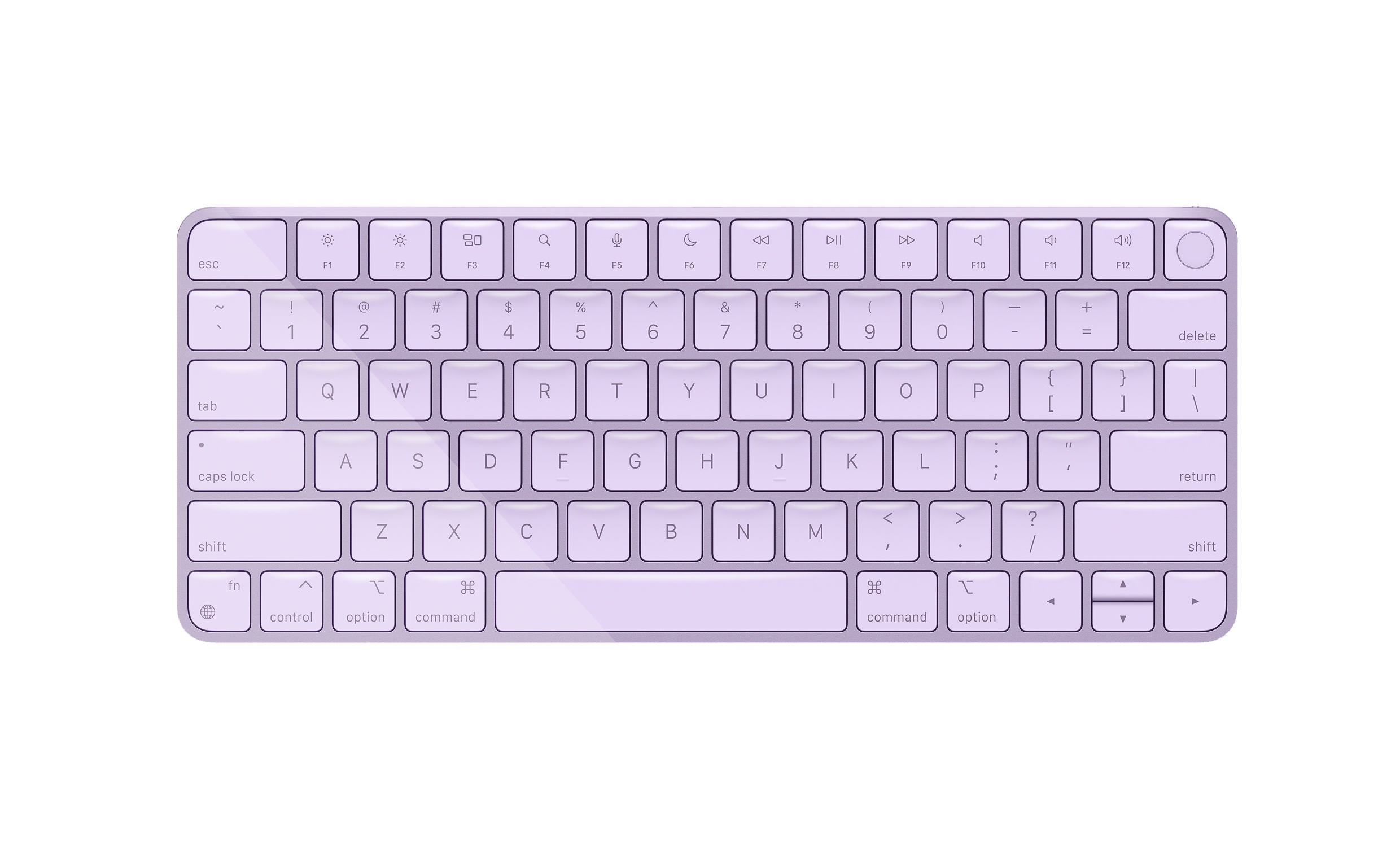 Buy Hand-Painted Apple Magic Keyboard with Touch ID | Craft By Merlin