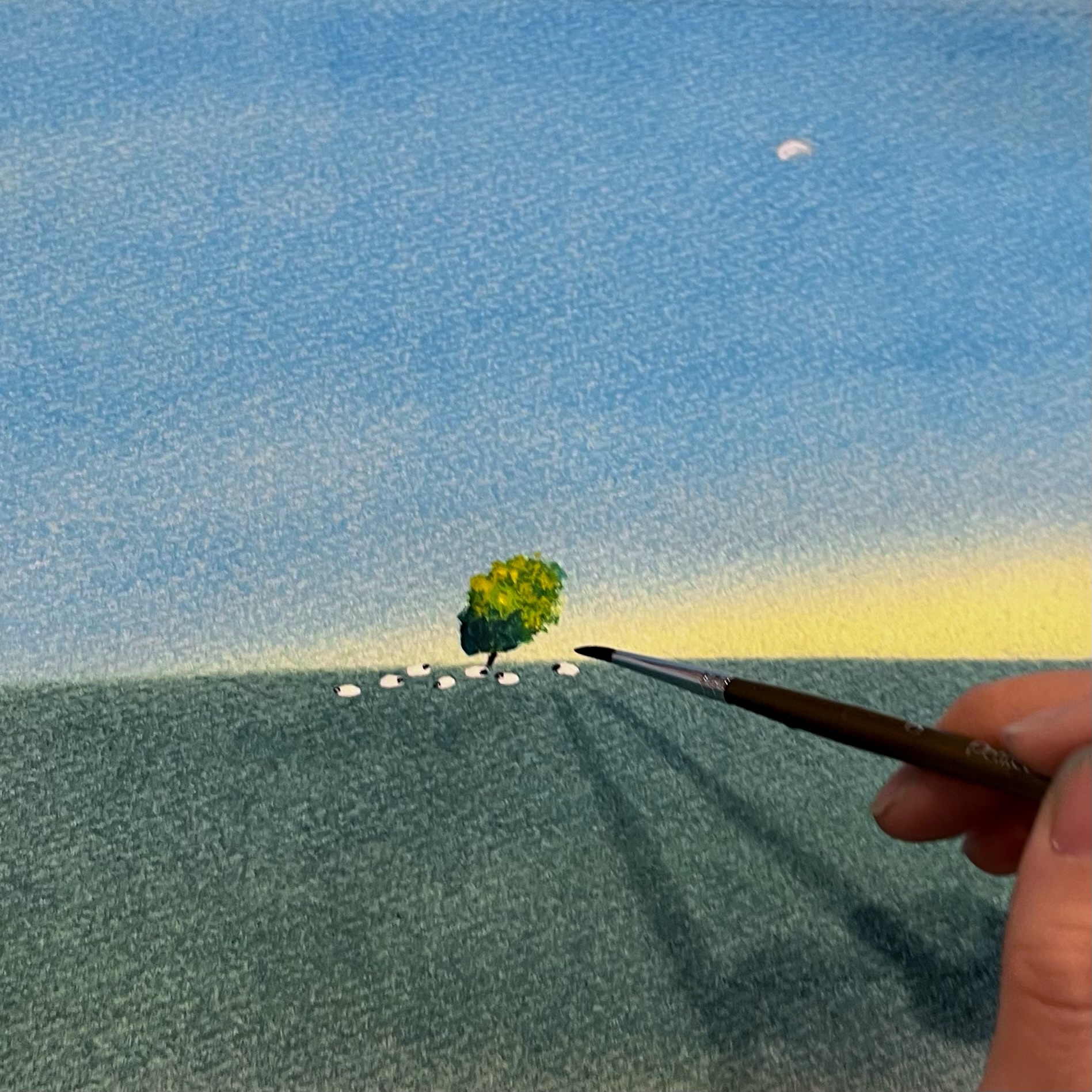 東京のアート・絵画のワークショップ：（葉祥明美術館公認）パステルと