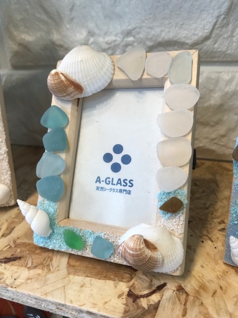 神奈川の木工・DIY・インテリアのワークショップ：天然シーグラスを