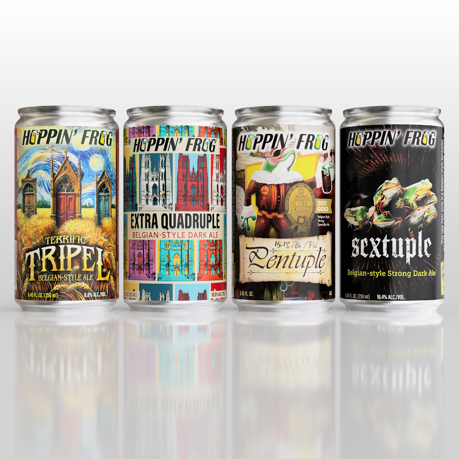Belgian-style Variety 4 Pack | Hoppin Frog Online Shop