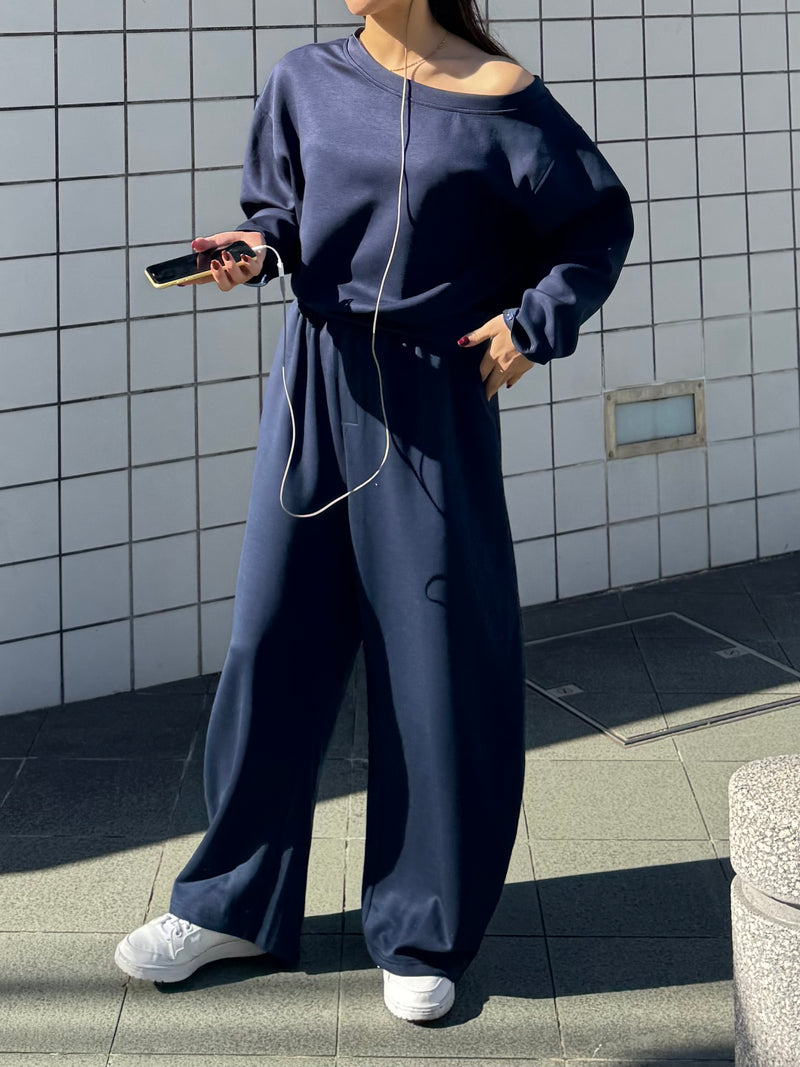 シャツレイヤーワンショルスウェット DPB47395 – CRAMMY