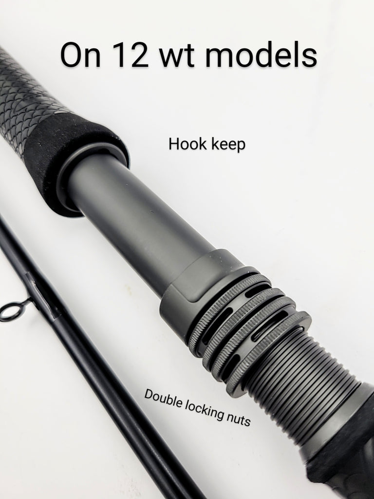 2pc. Predator Fly Rod | Pike Musky Fly Rod customizable – Chippewa