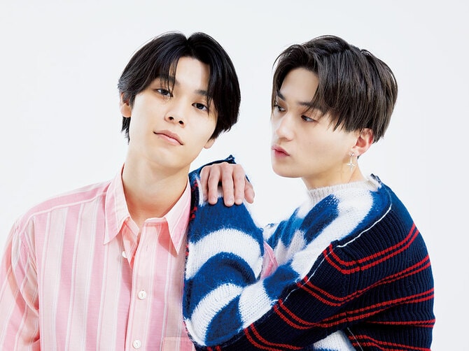 萩原利久 × 八木勇征【一部公開】 男子同士のラブストーリーで ふたり