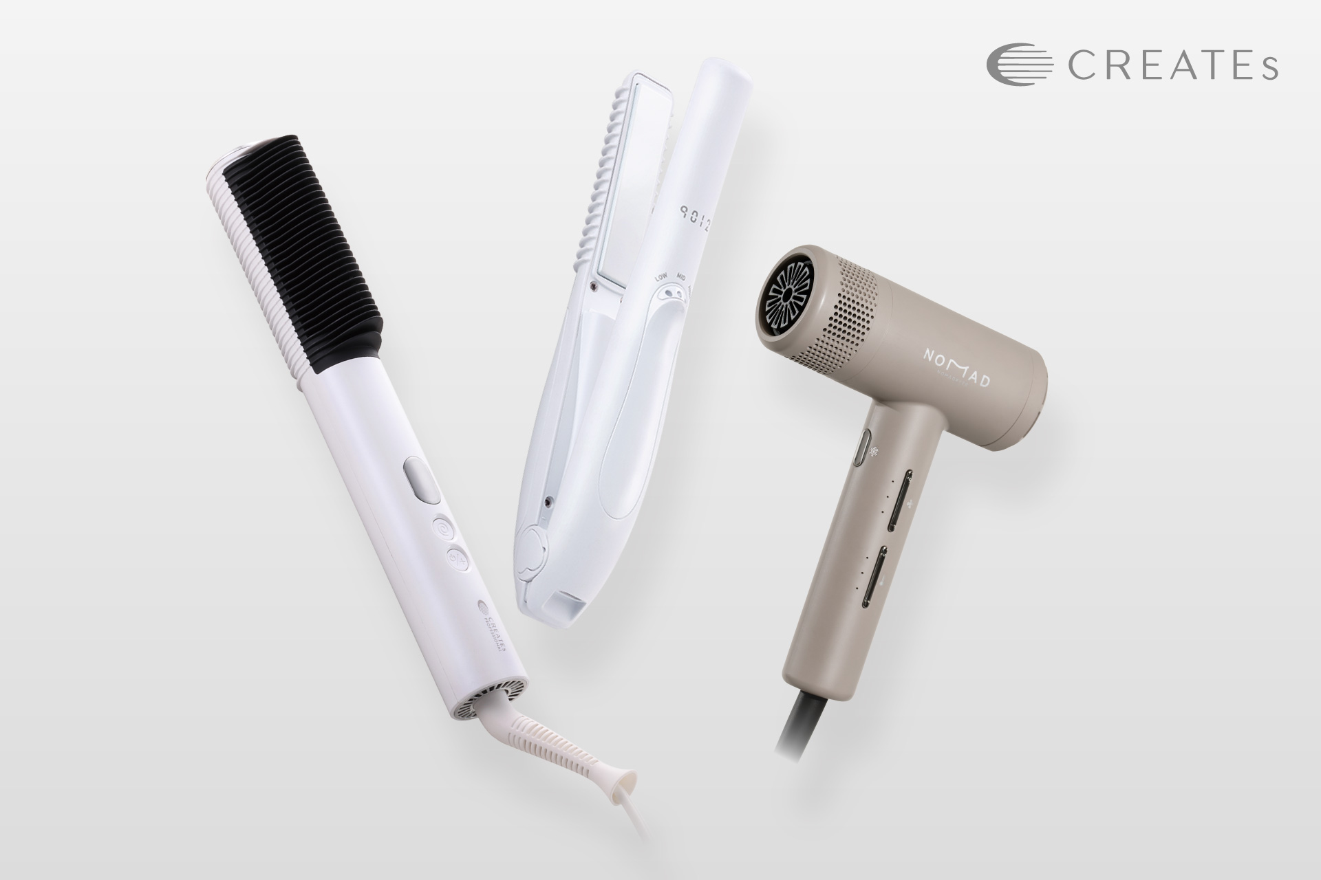 CREATEs（クレイツ）2025年秋冬の新商品が登場！ コードレスアイロン