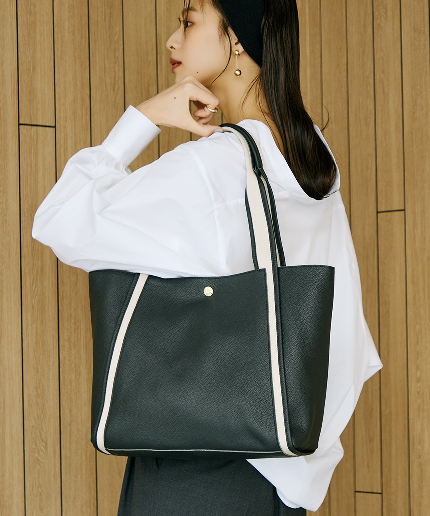 ソフトシュリンク テープハンドル A4 トート バッグ – TOPKAPI（トプカピ）