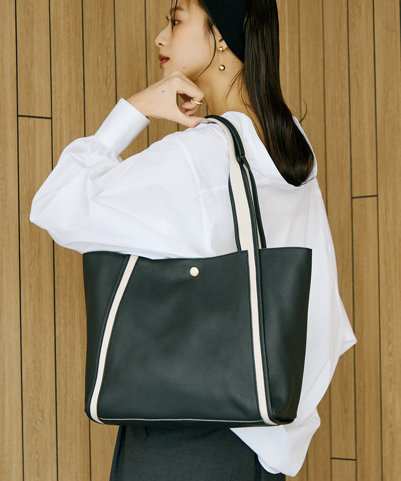 ソフトシュリンク テープハンドル A4 トート バッグ – TOPKAPI（トプカピ）