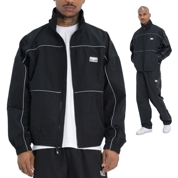 リラックスフィットのヘビーウェイト トラックジャケット PRO CLUB