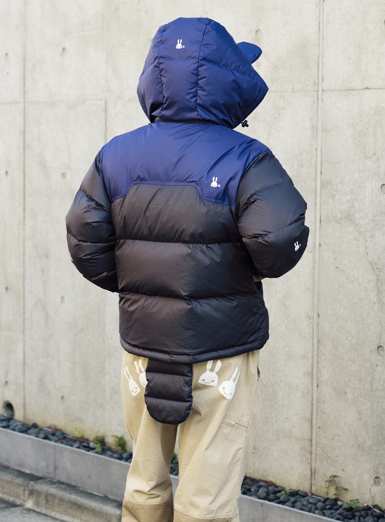 EARTAILダウンジャケット｜ウサギがいる｜CUNE ONLINE STORE