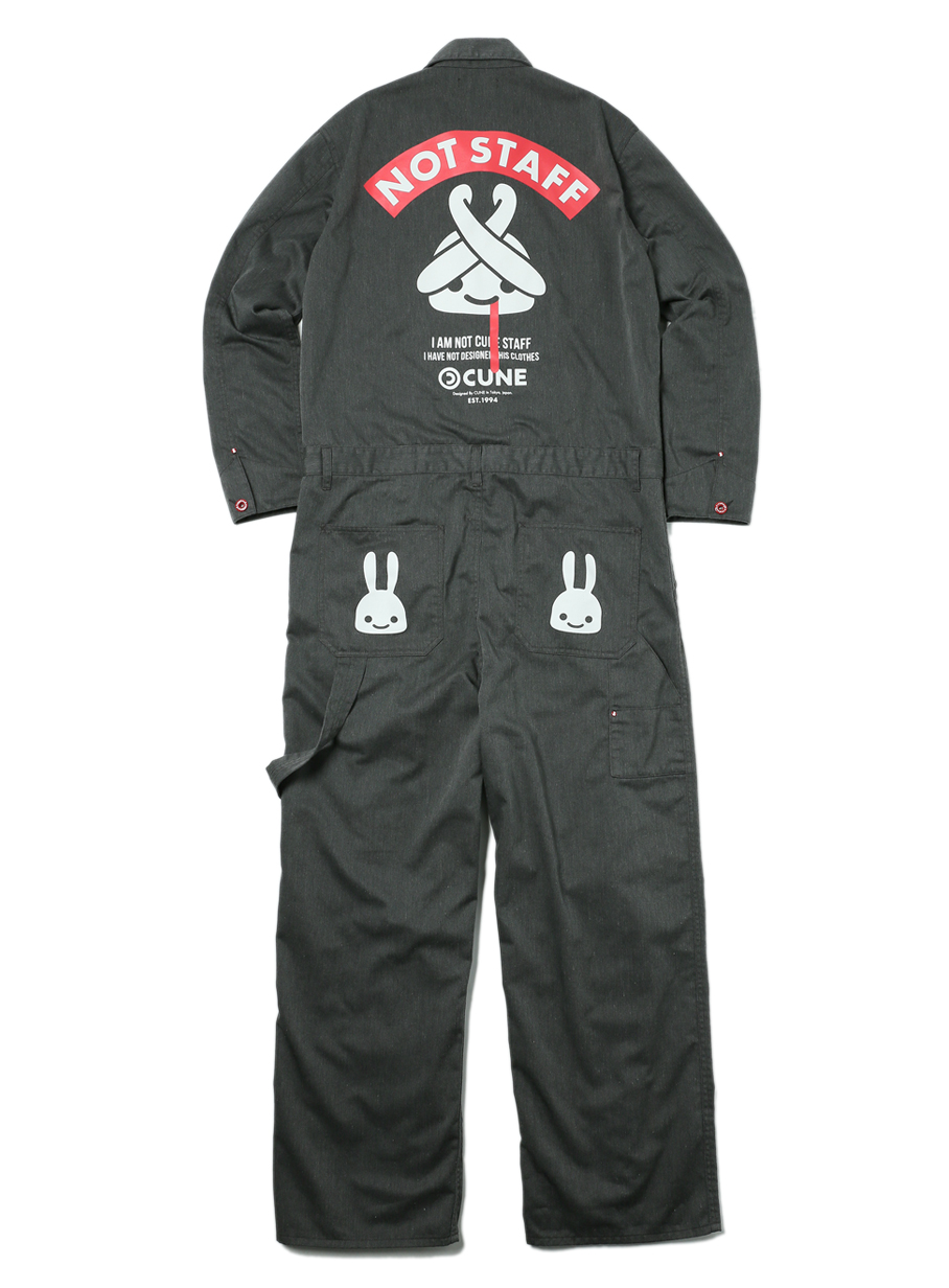 CUNEのスタッフじゃないつなぎ｜ウサギがいる｜CUNE ONLINE STORE