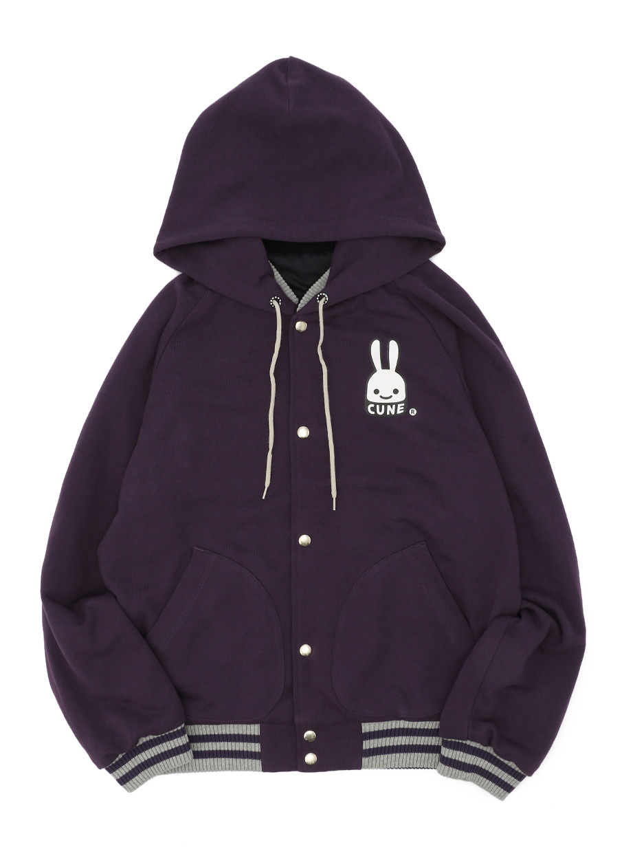 リバーシブルパーカーコーチジャケット｜ウサギがいる｜CUNE ONLINE STORE