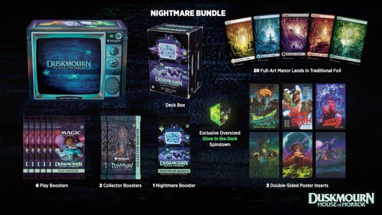 MTG】特別な製品として『ナイトメアBundle』がダスクモーン：戦慄の館