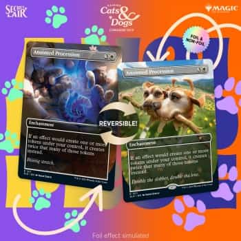 猫犬の統率者デッキ「Raining Cats and Dogs」がSecretLairに！内容