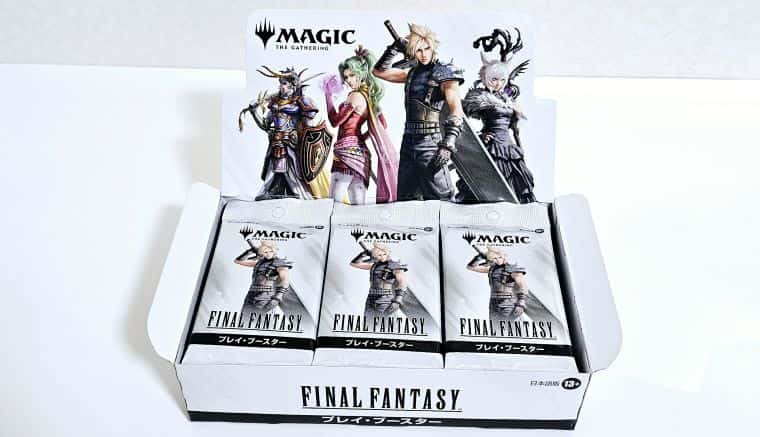 MTG】FFコラボのプレイブースターBOXとコレクターブースターBOXを開封