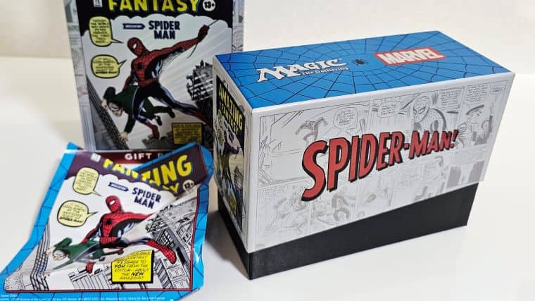 MTG】スパイダーマンのGIFT Bundleが発売！開封して内容を確認してみた