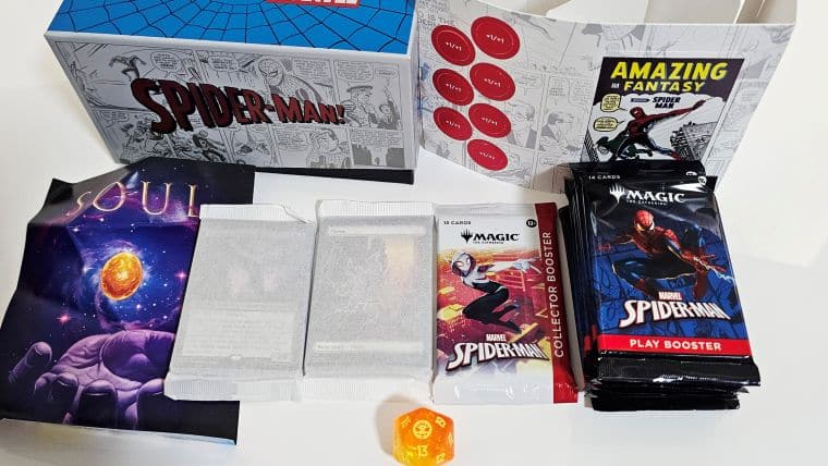MTG】スパイダーマンのGIFT Bundleが発売！開封して内容を確認してみた