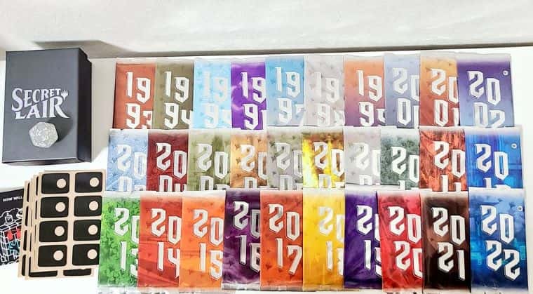 SecretLair】MTG30周年カウントダウンキットが到着！開封内容まとめ