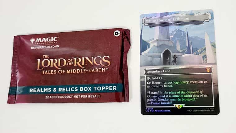 MTG】指輪物語コレクターブースターBOX英語版を開封！世界に1枚の