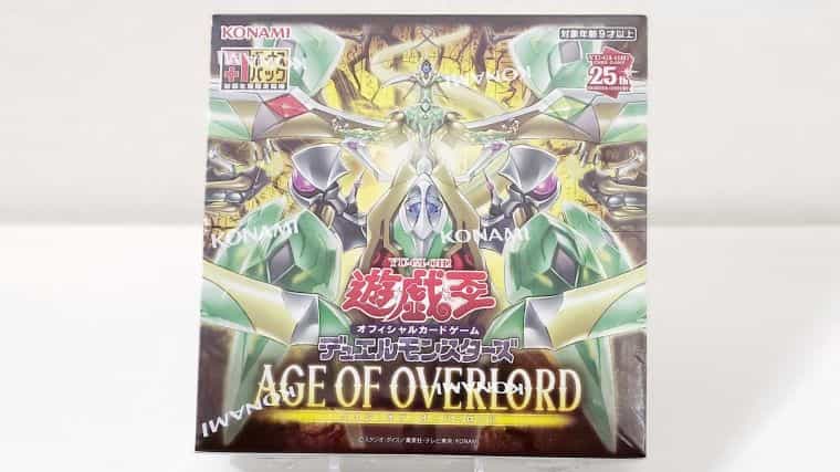 遊戯王OCG】AGE OF OVERLORDのBOXを開封！当たりカードは何？｜CUBEの部屋