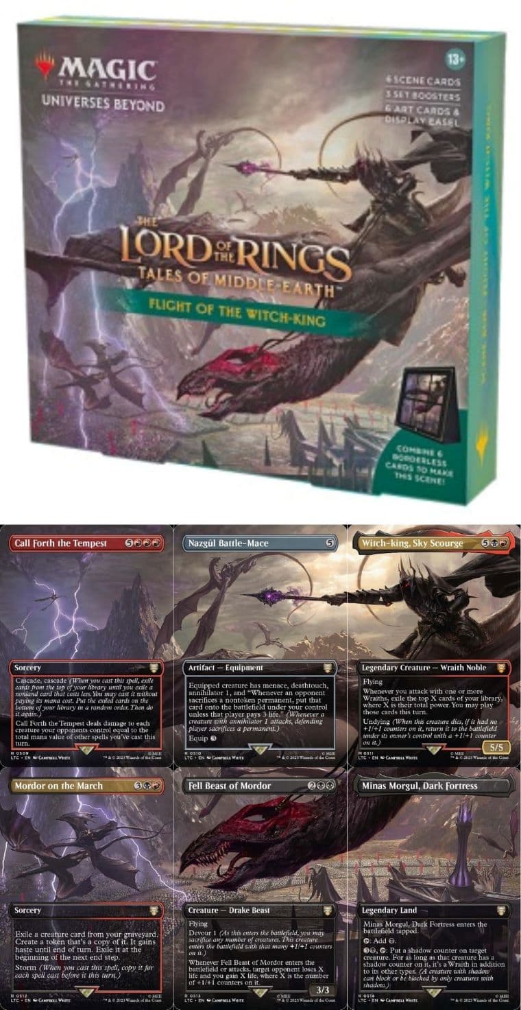 MTG】指輪物語：中つ国の伝承ホリデーリリース製品が11月に発売！新規