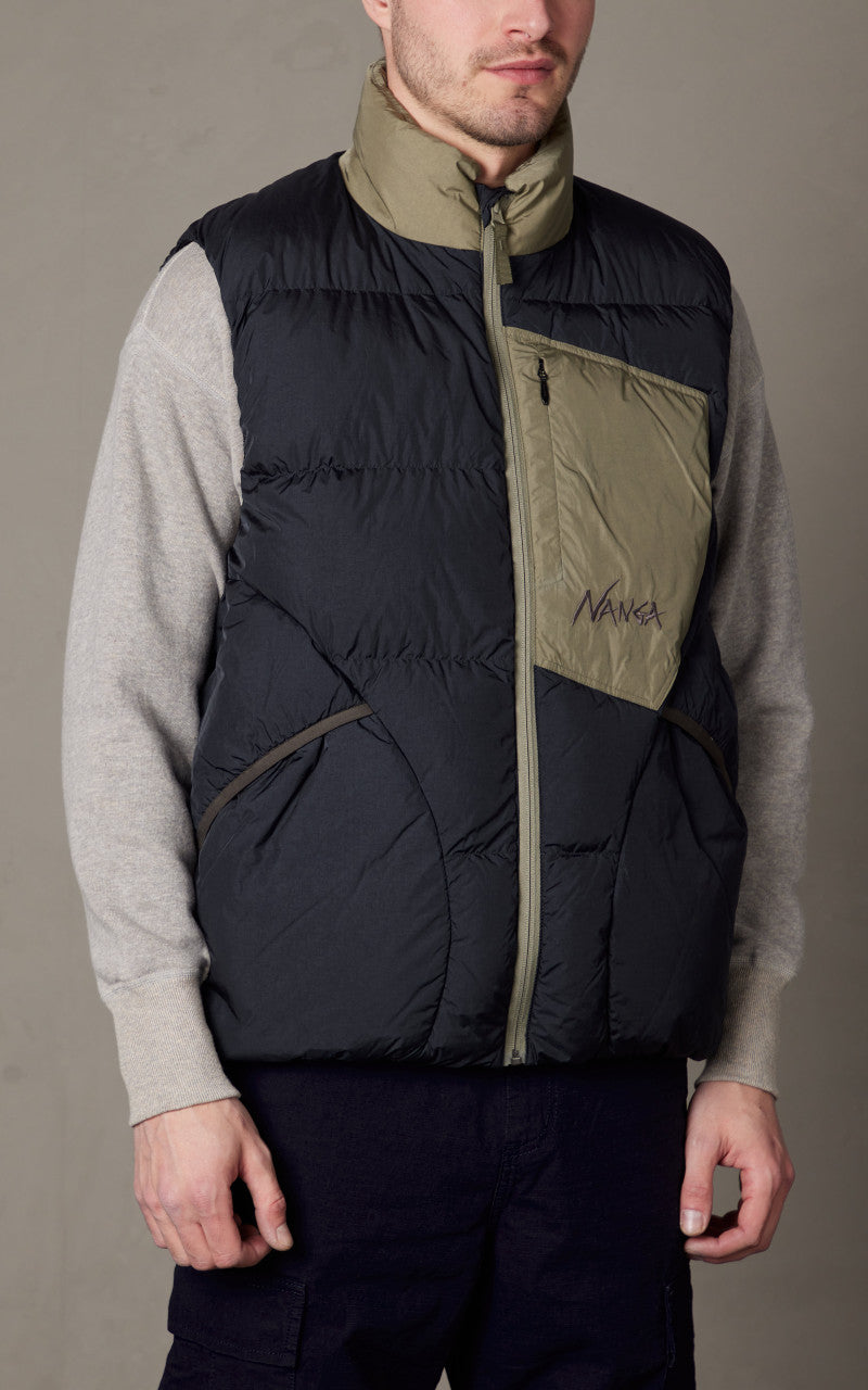 Nanga Mazeno Ridge Vest Navy