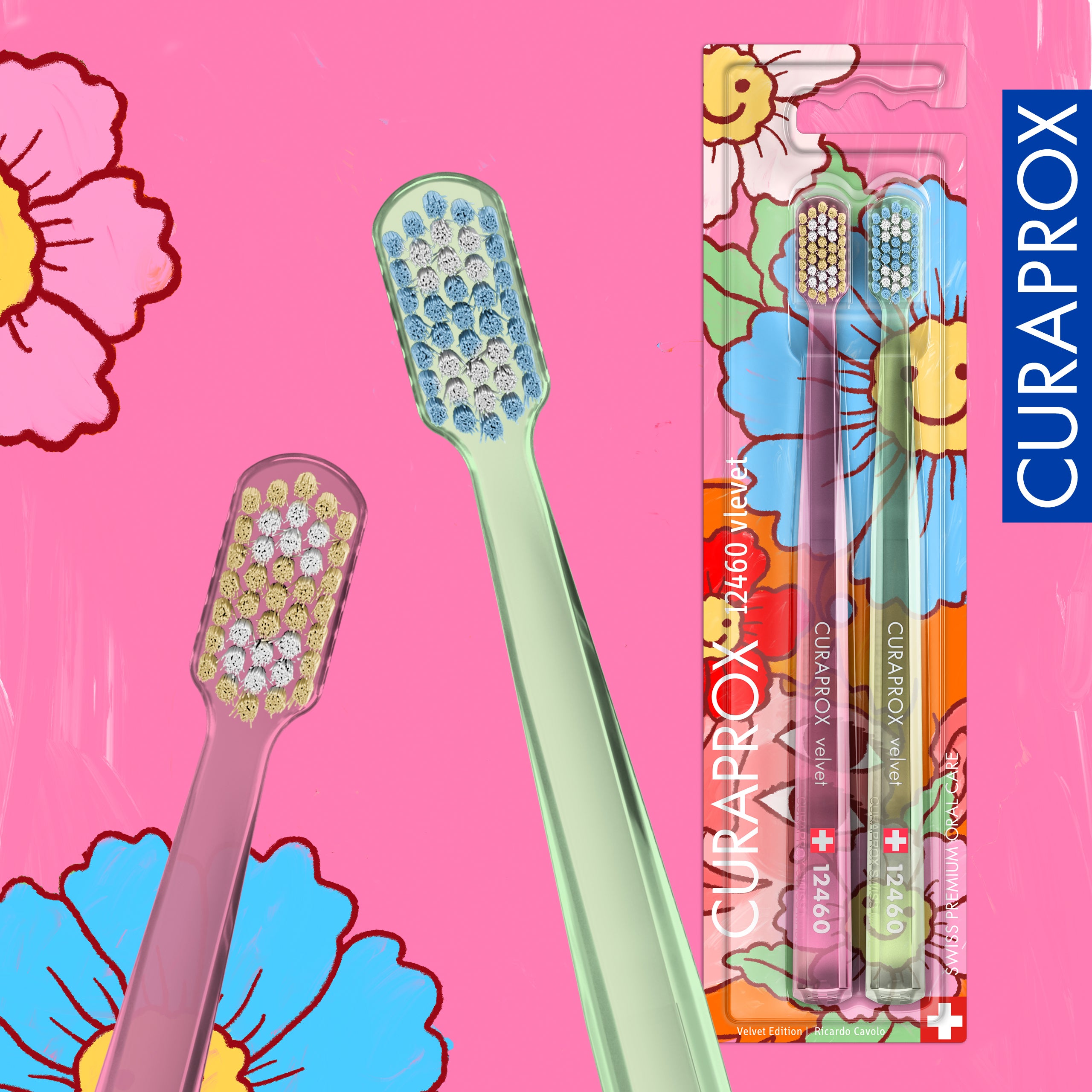 Curaprox CS 12460 Velvet Editon 2025, 2 pcs