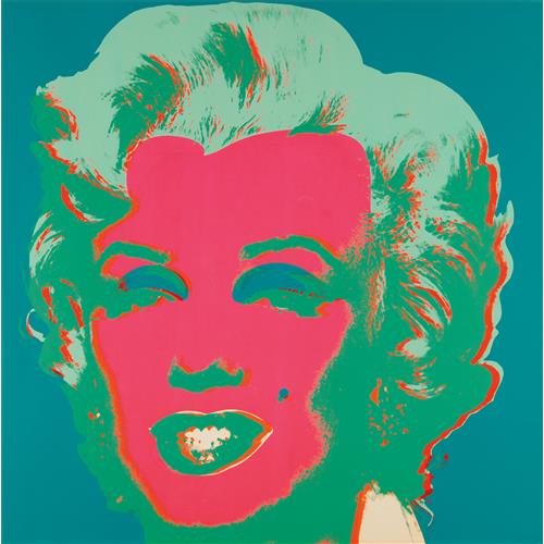 アンディ・ウォーホル シルクスクリーン サイン ユニーク版限定632