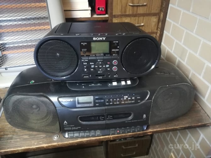 SONY ZS-RS81BT]CDラジカセでパソコン無しでもUSBメモリやSDカードに