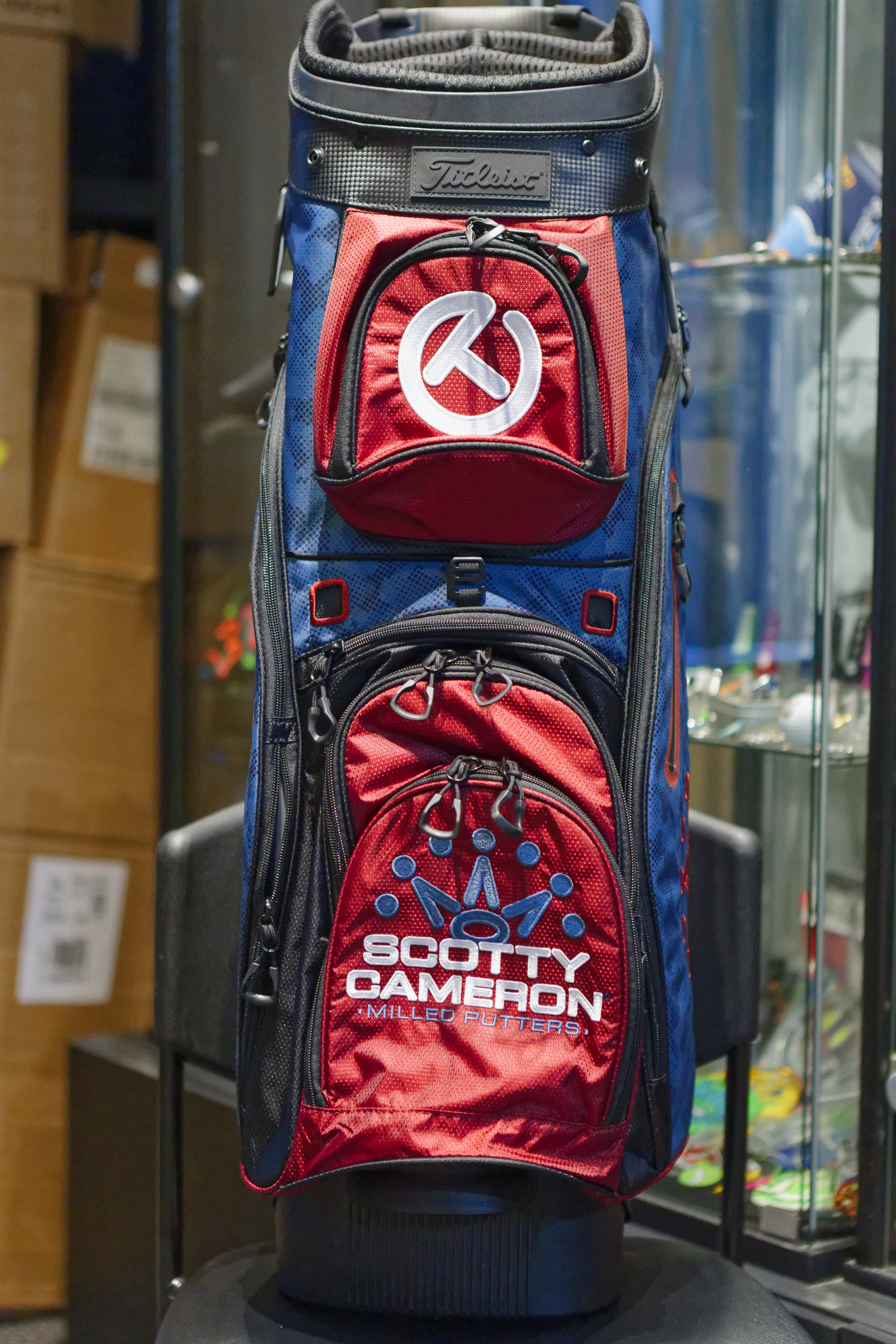 Scotty Cameron 2024 US Open USA Explorer cart bag – Custom Cameron