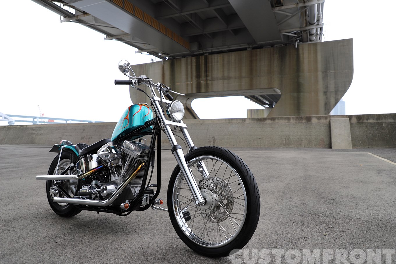 ハーレー フリスコスタイルチョッパー エボリューション1986・SHIUN