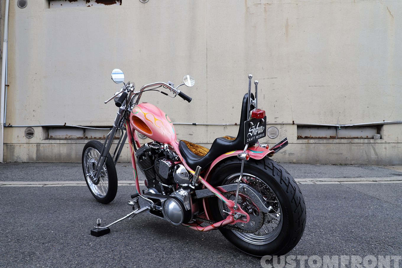 ハーレー ロングフォークチョッパーのエボリューション1984・SHIUN