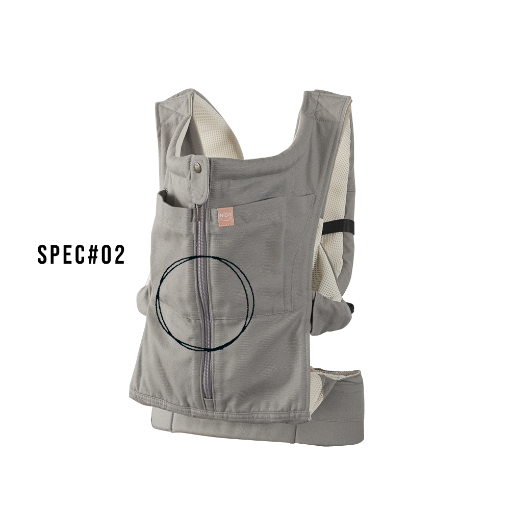 日本製抱っこ紐【NICO】キューズベリーおすすめ、職人が改良を重ねて