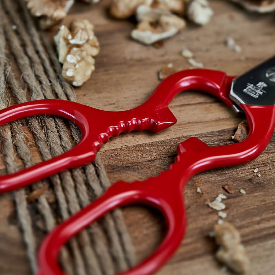Zwilling J.A. Henckels Red Kitchen Shears - Forged Stainless