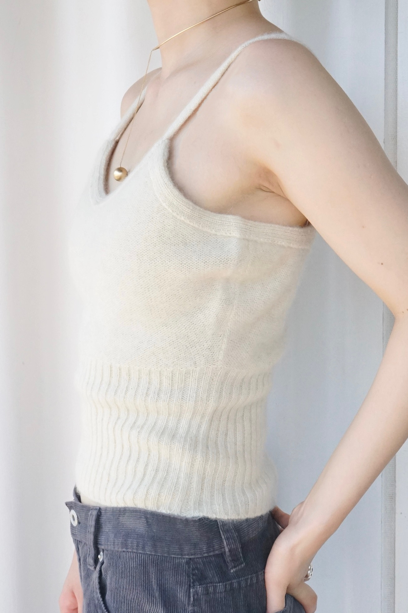 限定数】YAK KNIT Camisole / DEPT Online Store